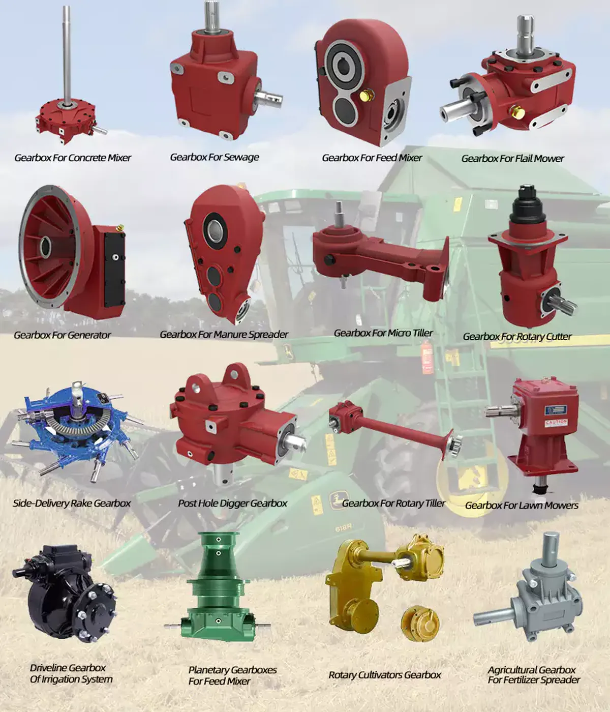 PTO Gearbox Product Categories